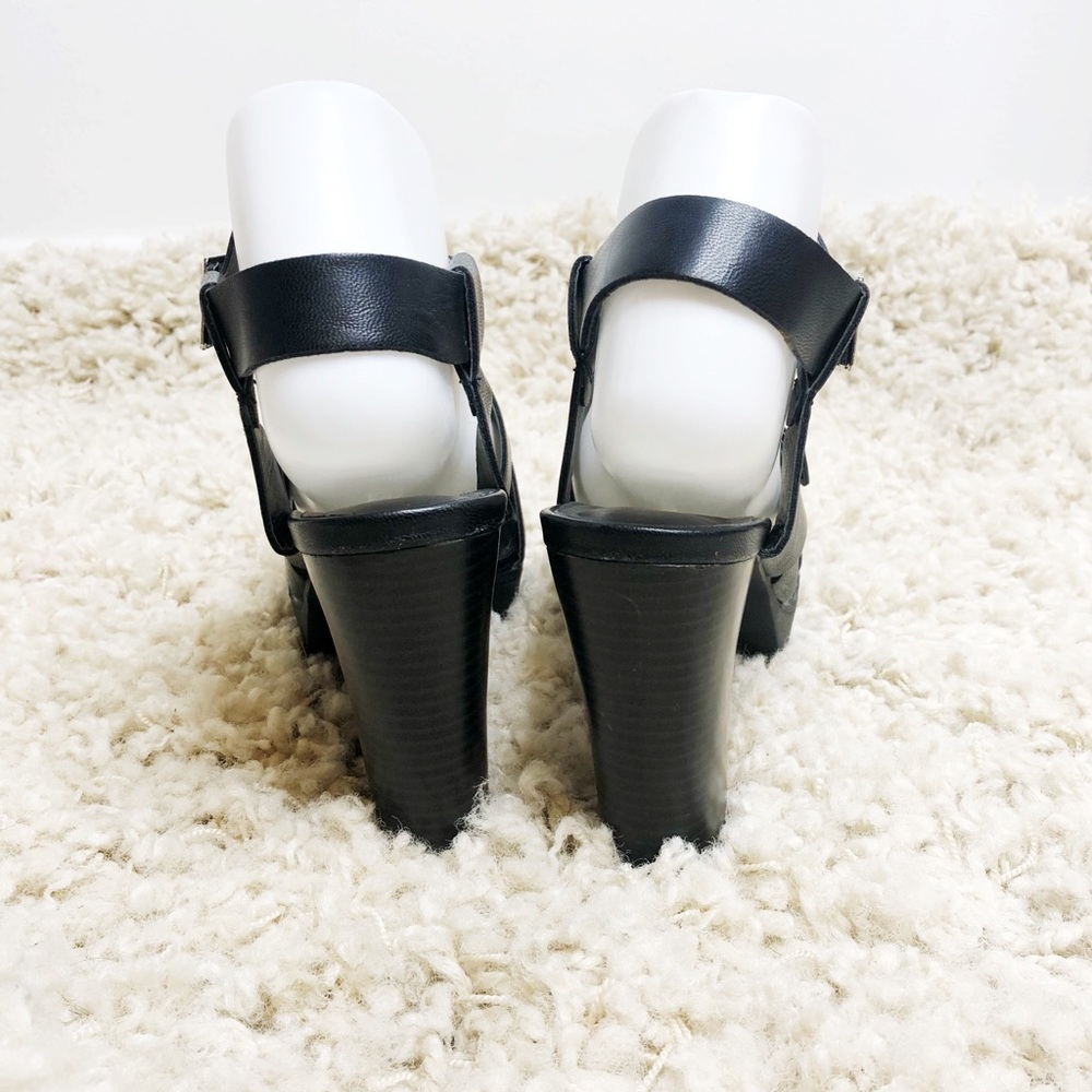 Breckelles Nella Buckle Ankle Strap Heels sz7 - Picture 7 of 9
